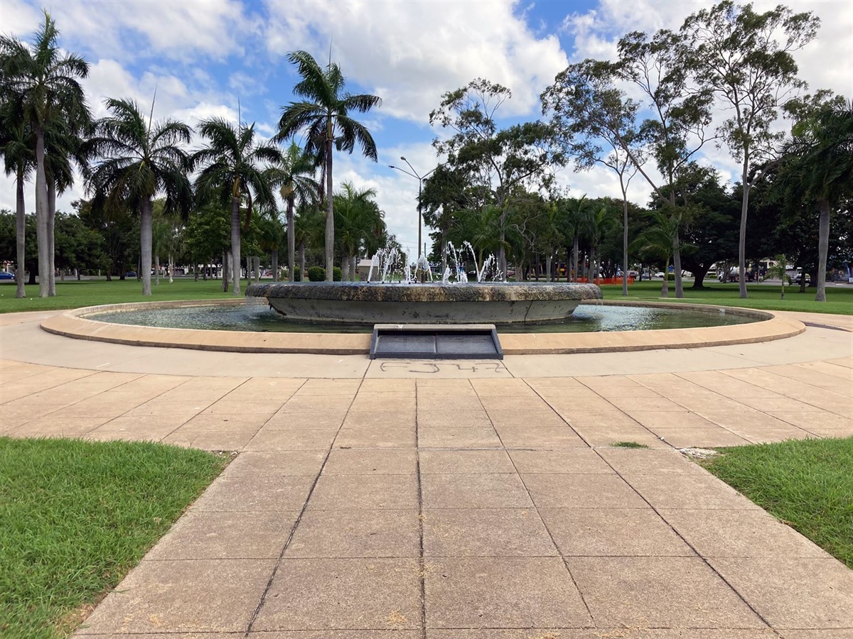 Central Park Fountain upgrade in the works Rockhampton Regional Council
