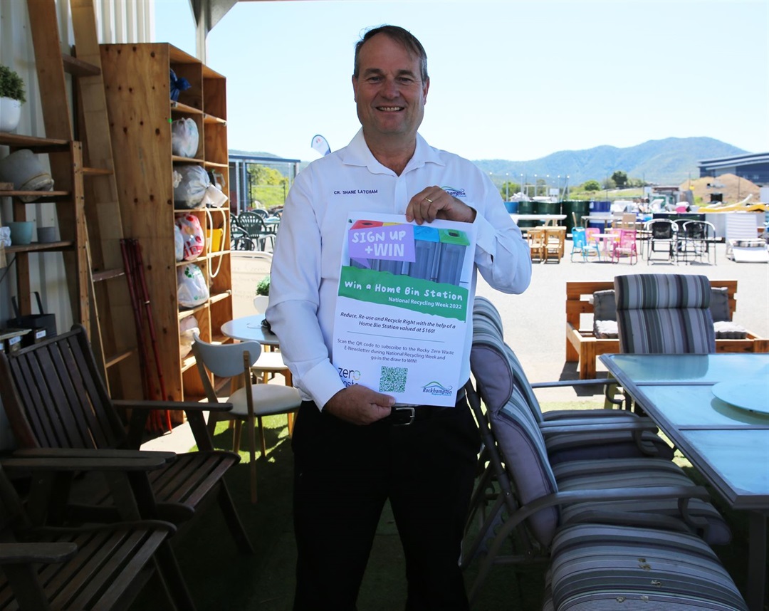 New bins for the win this National Recycling Week Rockhampton