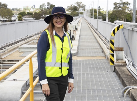 Cr Donna Kirkland at Fitzroy River Barrage.jpg