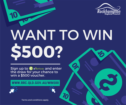 Win $500 with eNotices
