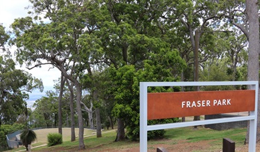 Fraser Park sign