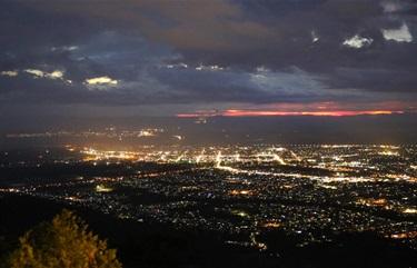View of Rockhampton at night