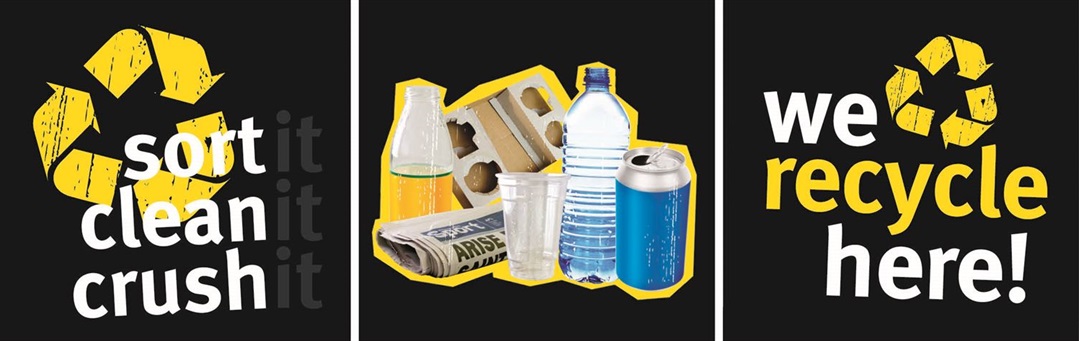 Recycling banner