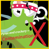 Contamination-Pyrex-and-crockery