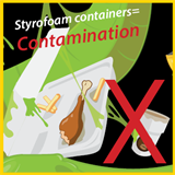 Contamination-Styrofoam
