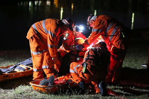 Rockhampton SES participate in recent training exercise.jpg