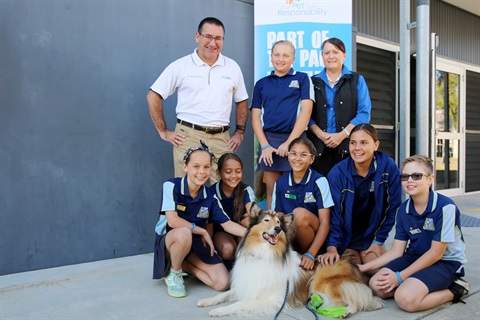 Part of the Pack launches at Allenstown State School 