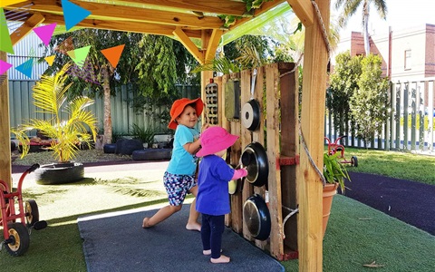 City Child Care Centre outdoor area 