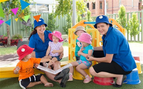 City Child Care Centre outdoor area 