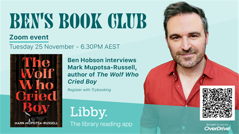 Ben's Book Club November 2025 - Mark Mupotsa-Russell