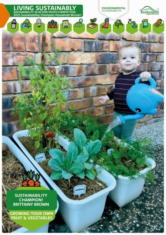2025-Sustainability in Action - Growing fruit and veg Brittainy Brown