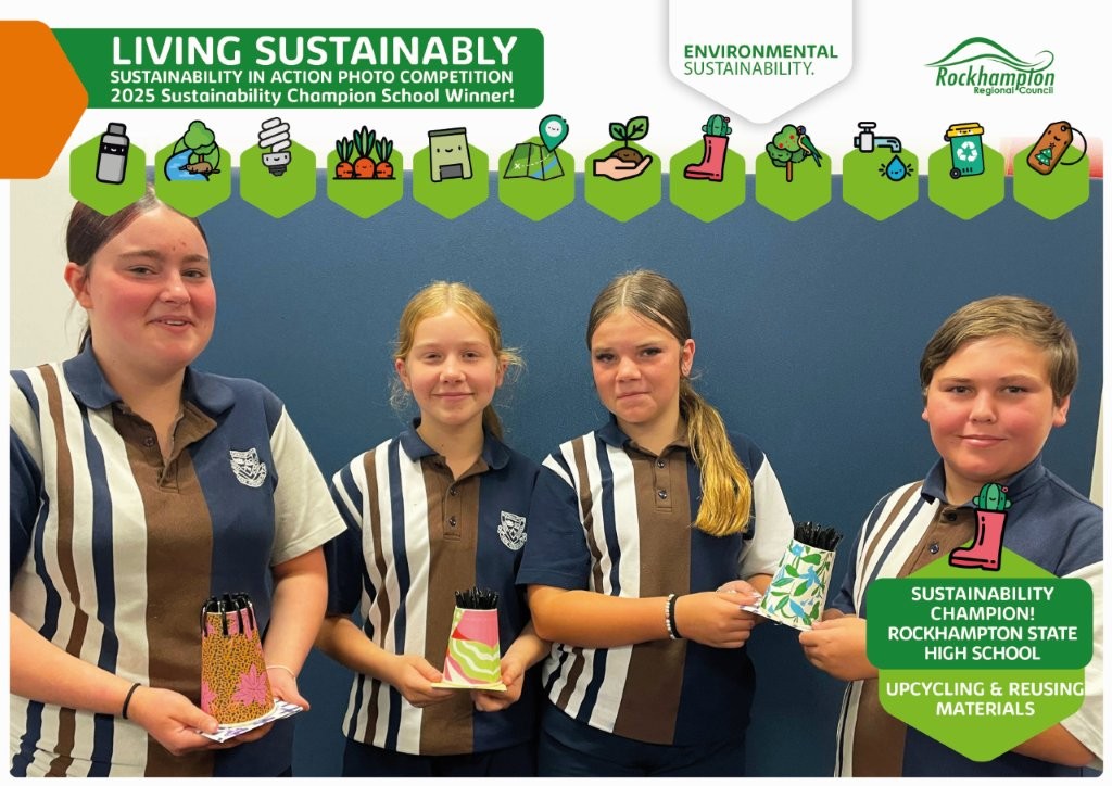 2025-Sustainability in Action - Reuse - Rton State High School