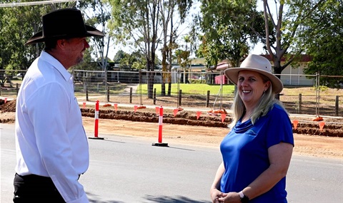 Divisional Councillor Edward Oram with Infrastructure Councillor Marika Taylor (1 of 1).jpg