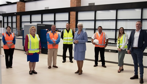 Michelle Landry MP, Mayor Strelow, Airport Manager Marcus Vycke & Councillors_2.jpg
