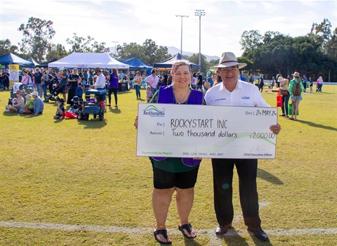 L-R Event spokesperson Joanne Young and Cr Drew Wickerson (1 of 1).jpg