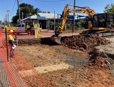 Farm and Alexandra St Intersection Works.jpg