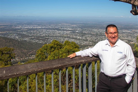 Councillor Wickerson at Mount Archer.jpg