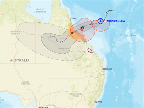 Weather event impact update