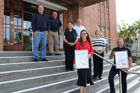 Mayor and Councillors Tidy Towns Awards .JPG