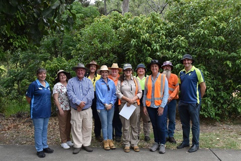 Rockhampton Regional Council and CQUni TAFE students and staff join together as they bring nature back to Frenchmans Creek