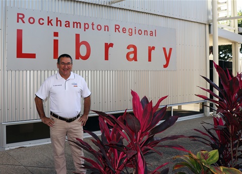 Cr Wickerson at Rockhampton Regional Library.jpg