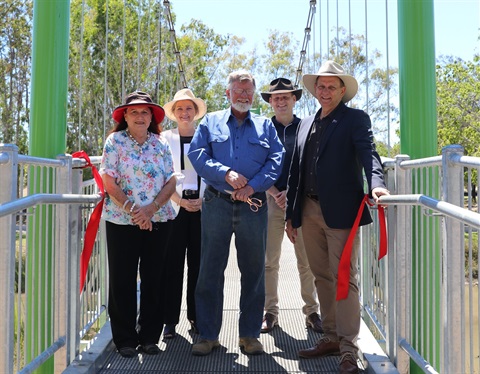 L-R Cr Smith, Cr Rutherford, Mr Don Close, Cr Mathers, Mayor Williams croppped .jpg