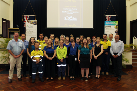 Rockhampton Regional Council’s Apprentice and Traineeship Program Graduation Ceremony.png