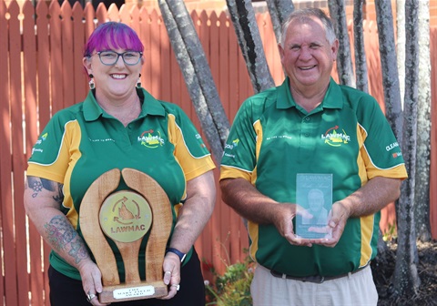 Sandi Brown and Deputy Mayor Neil Fisher.jpg