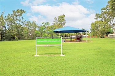 Alex Chisholm Park Sign