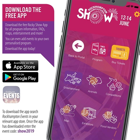 Rockhampton Show app 