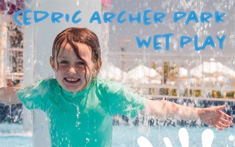 Cedric Archer Park Wet Play Opening