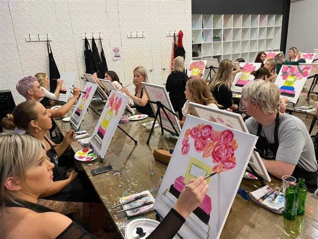 Mother's Day Paint and Sip Rockhampton Regional Council