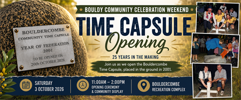 BOULDY TIME CAPSULE OPENING