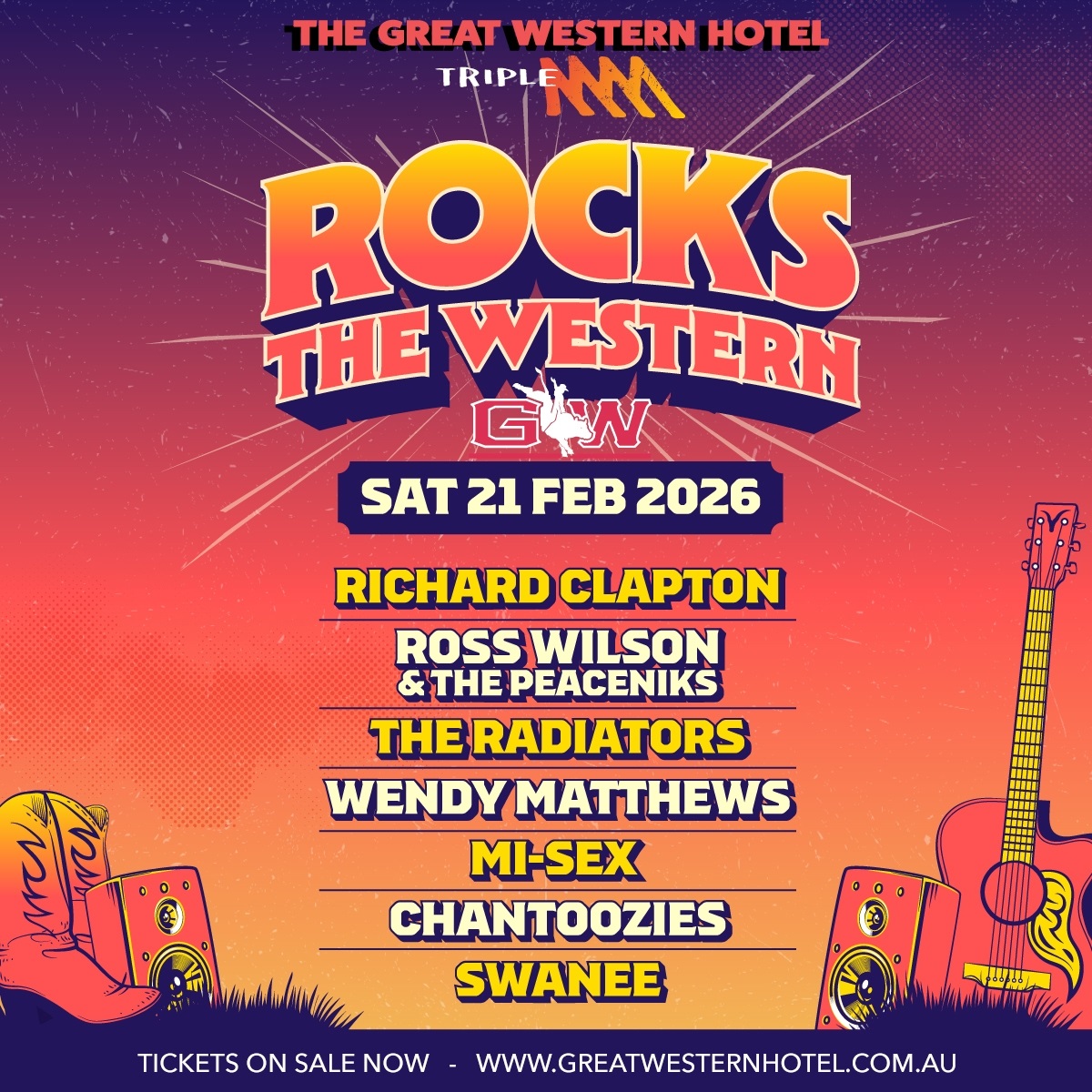 West Region Rocks Triple M ROCKS THE WESTERN Rockhampton Regional Council